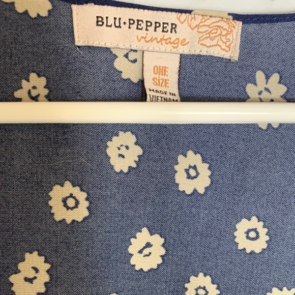 ๐3/$10 Blu Pepper Vintage | Cover Up | ONE SIZE - Picture 4 of 7